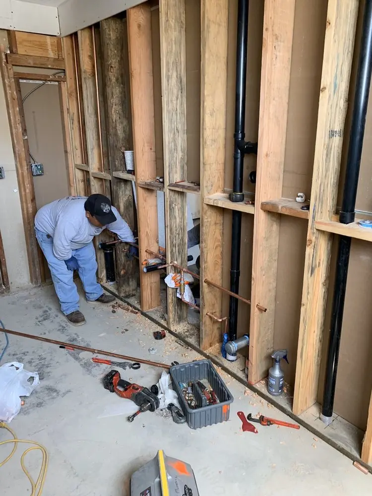Commercial rough-in plumbing for Water Heater Replacement in Lahaina